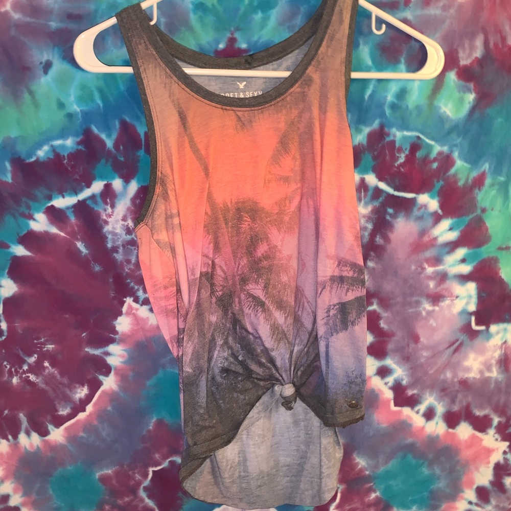 XS American Eagle Palm Tree Tank